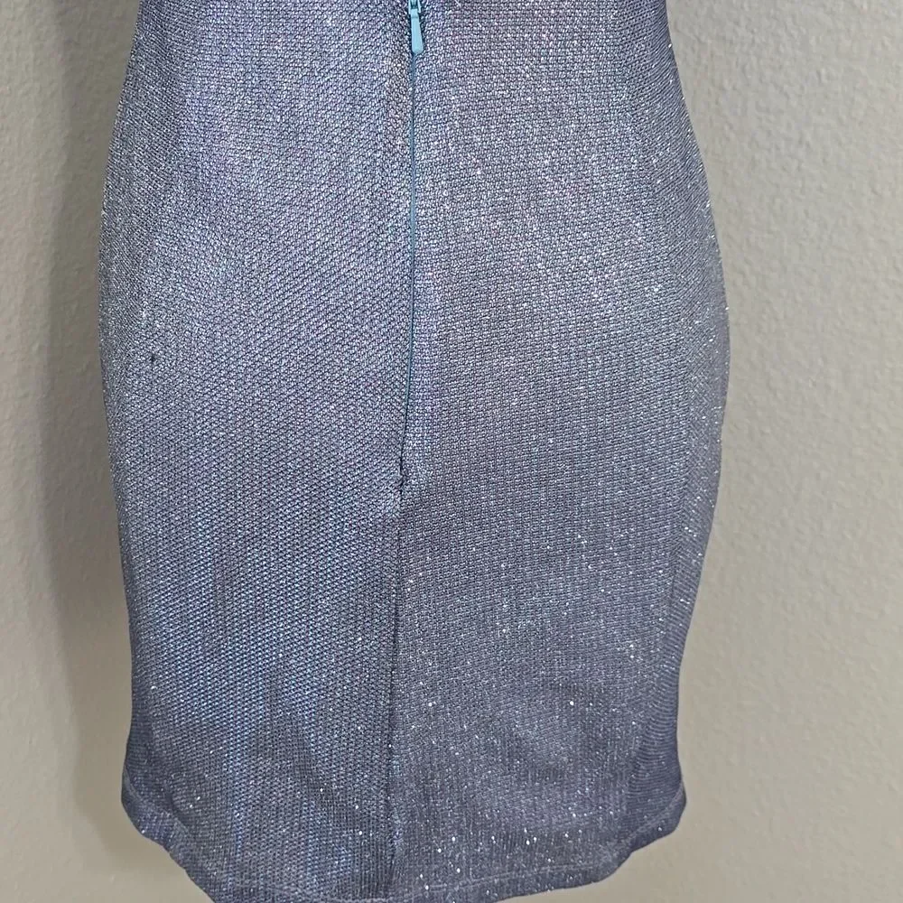 CINDERELLA DIVINE METALLIC MINI DRESS SIZE 8 - Picture 4 of 11